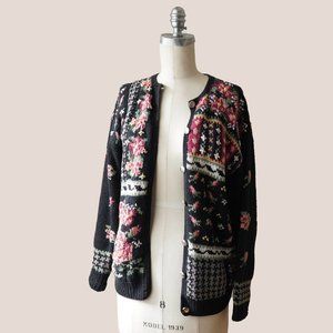 Vintage Portraits by Northern Isles Cardigan Sweater